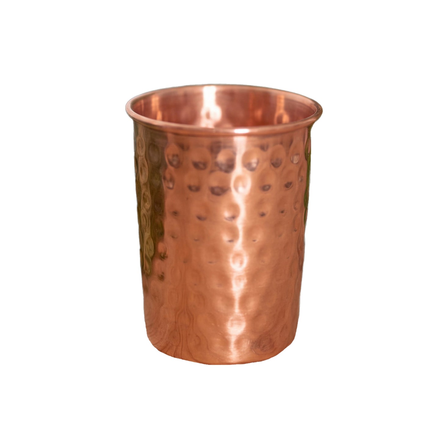 Kopero Copo de Cobre Martelado de 300 ml, cobre puro, foto de produto em fundo branco