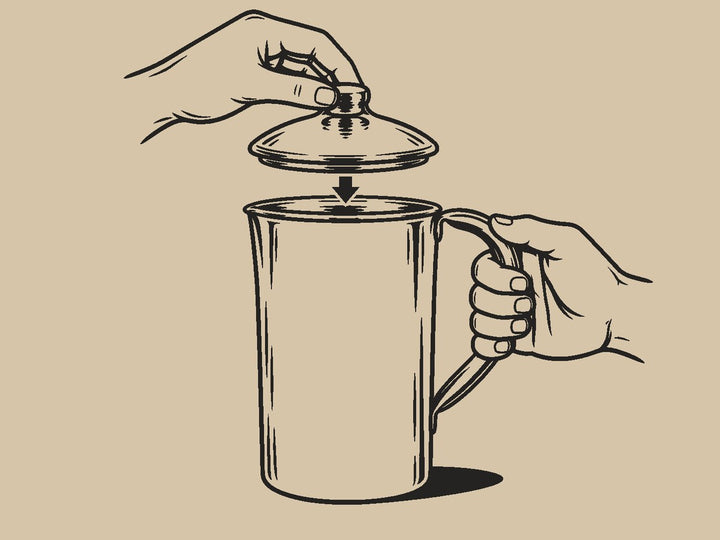 Coloca a tampa